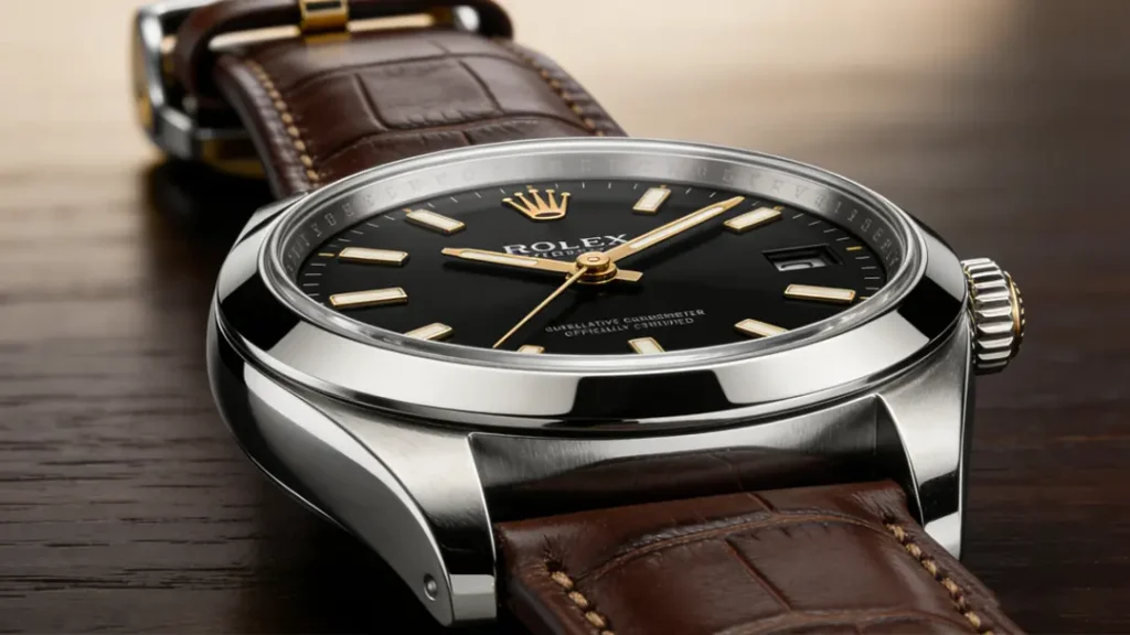 classic luxury watch design