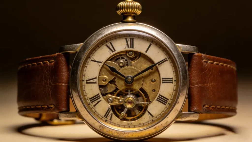 early wristwatch design evolution