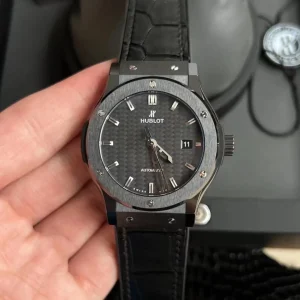 hcf 42 blk leather auto