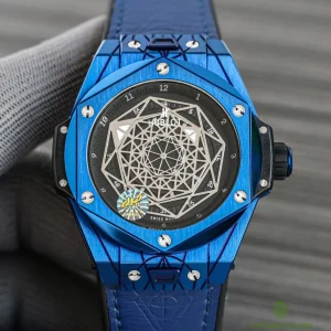 hub bb blue 45 auto rubber