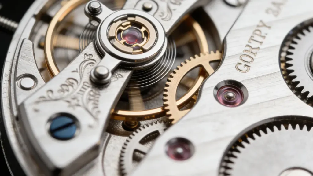 mechanical watch movement mechanism